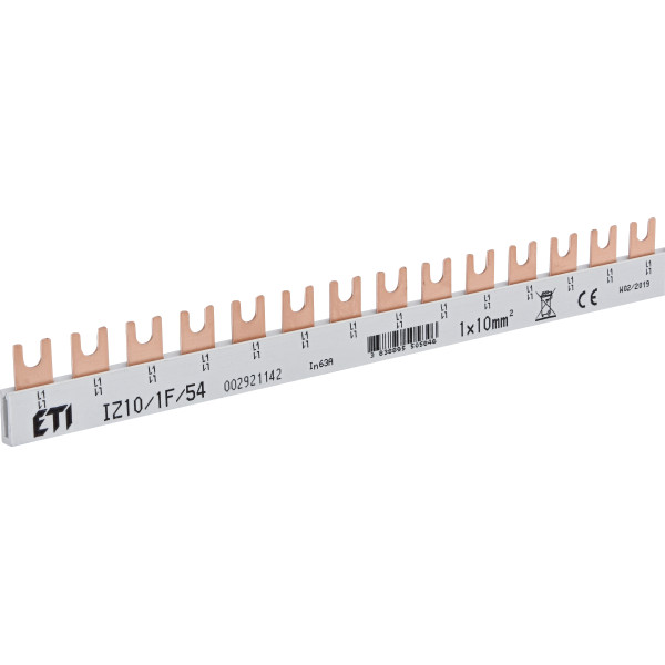 Шина живлення ETI 2921142 IZ 10/1F/54 1р (1m)
