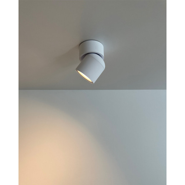 Светильник поворотный точечный, бра Nowodvorski 11347 Oscar GU10 1x15W IP54 белый - фото №2