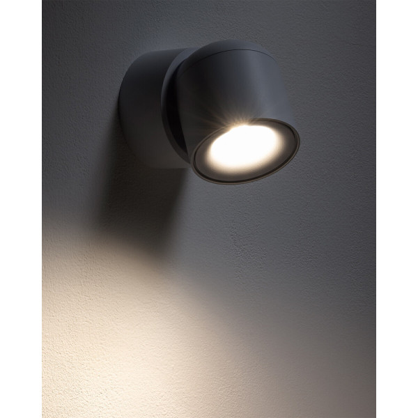 Светильник поворотный точечный, бра Nowodvorski 11347 Oscar GU10 1x15W IP54 белый - фото №4