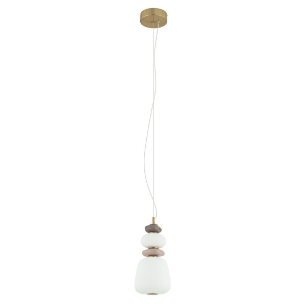 Підвісний світильник, люстра Nowodvorski 11702 Ceramic Vertical LED 1x12W 3000K 950Lm IP20 білий