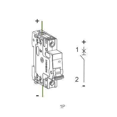 Автоматический выключатель NOARK Ex9BH 1P C10 10А 10кА C (100366) - фото №3