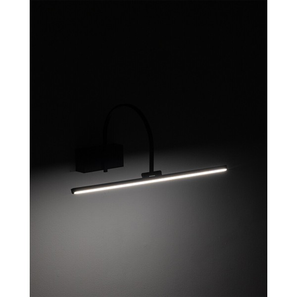 Подсветка для картин, бра, настенный светильник Nowodvorski 11957 Artline LED S 1x4W 3000K 280Lm IP20 черный - фото №2