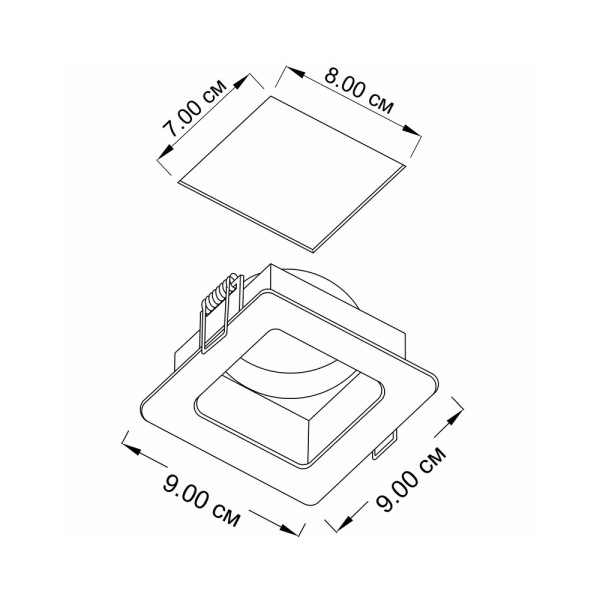 Точечный светильник Imperium Light 27119.01.01 Point - фото №2