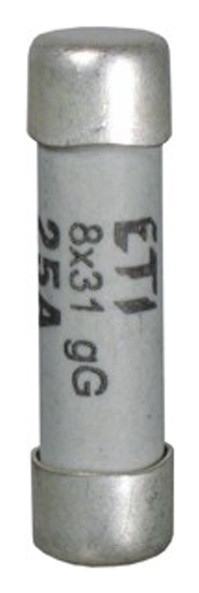 Запобіжник ETI 002610000 CH 8x32 gG 1A 400V - фото №1