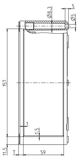 Коробка разводная Spelsberg PS 1818-9-to (sp11100701) IP66 с гладкими стенками - фото №3
