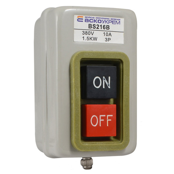 Блок кнопок Аско-Укрем BS-216B (A0140020208) - фото №2