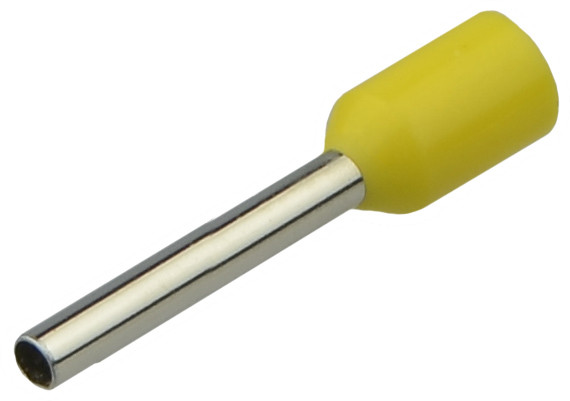 Наконечник Аско-Укрем НТ 1,0-12 изолированный желтый 100шт (A0060010020)