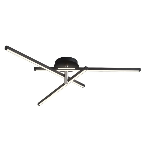 Світильник LED RIXOS 60W 4000K IP20 поворотний пісочно-чорний Violux ( 220595 ) - фото №1