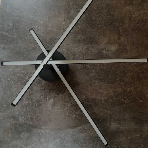 Світильник LED RIXOS 60W 4000K IP20 поворотний пісочно-чорний Violux ( 220595 ) - фото №2