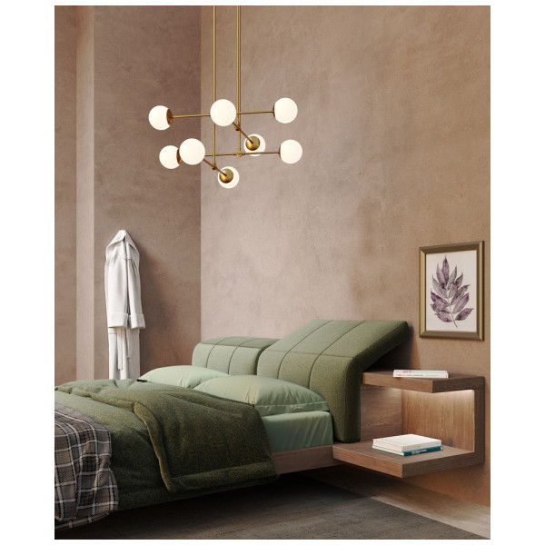 Люстра Pikart 26240-3 Alberto G9 8x60W IP20 - фото №1