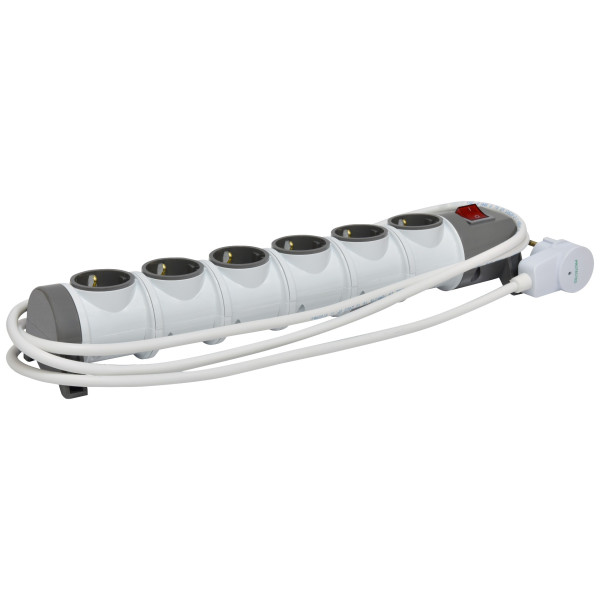 Подовжувач 6-місний ETI EC6-3