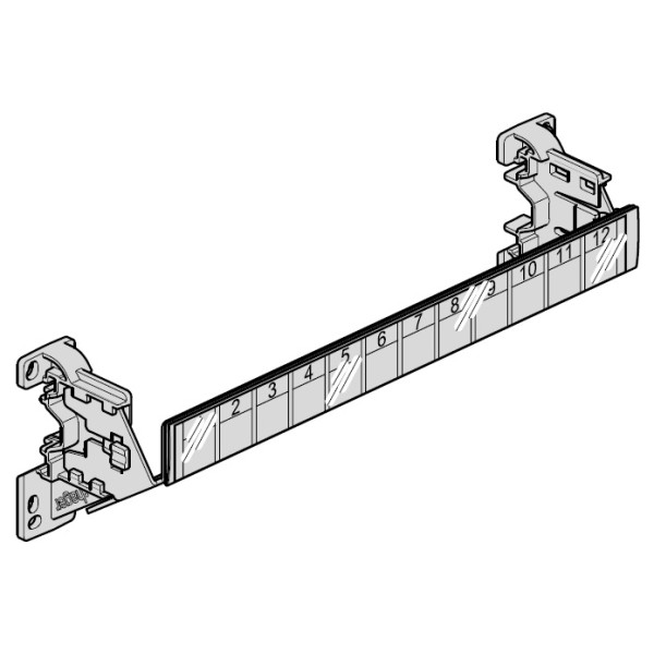 Патч-панель Hager FZ12MK - фото №5