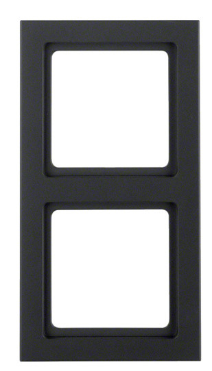 Рамка 2-местная антрацит Berker Q.3