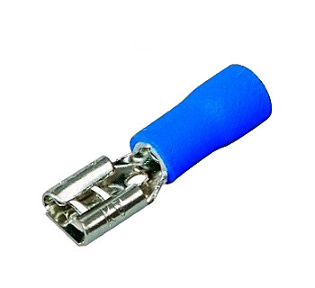 Разъем «мама»TNSy FDD2-187(5) (1,5-2,5/4,8-0,5) 100шт синий (TNSy5500559)