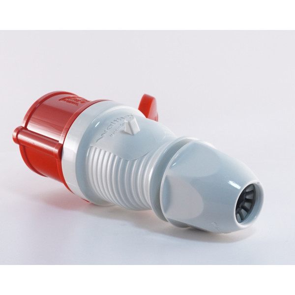 Трехфазный переносной разъем WALTHER WL330406 (3P+E) 32А 380V IP44 - фото №3