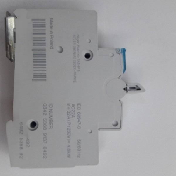 Перемикач Hager SFT132 1P 32А/230В 1м I-0-II - фото №3