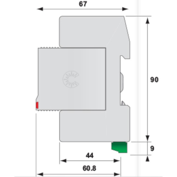 Ограничитель перенапряжения ETI 002442953 ETITEC V T2 255/20 (2+0) - фото №1