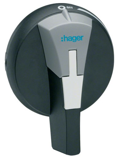 Выносная ручка Hager HZC014 для выключателей HAE 100А-160A IP55