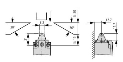 Концевой выключатель Eaton Moeller LS-11 - фото №4