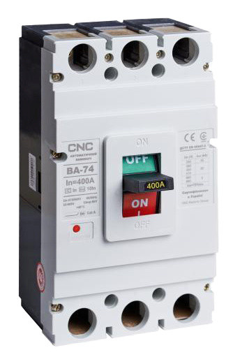 Автоматичний вимикач CNC ВА-74 400А 3Р 380В 50кА (Б00027627)