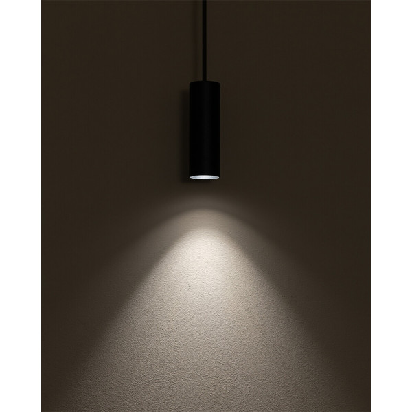 Подвесной светильник, люстра Nowodvorski 10765 Fourty S GU10 1x10W IP20 черный - фото №1