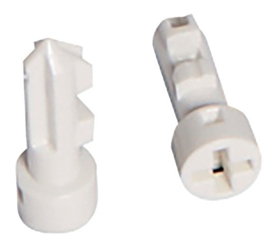 Пластиковий фіксатор Hager VZ225N для панелі Volta