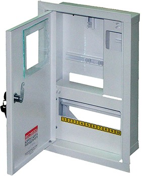 Металевий корпус E.Next e.mbox.stand.w.f1.10.z 10 модулів вбудований (s0100016)