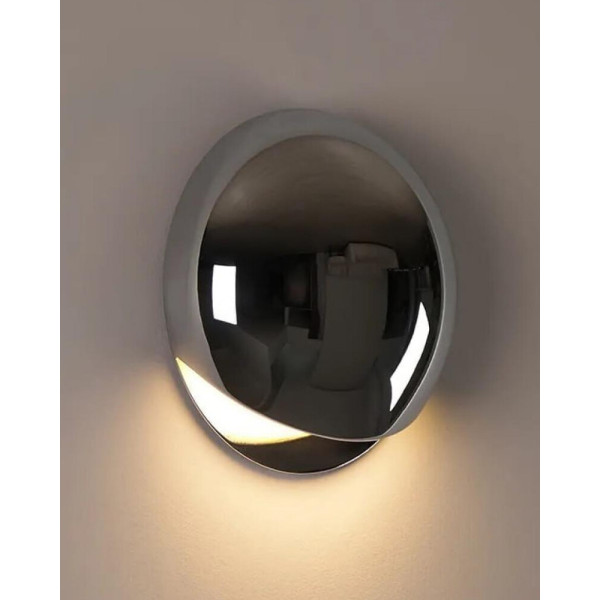 Бра, настенный светильник Kloodi DECO_WA-DROP150 3K BK/CH 1x5W 3000K 300Lm IP20 Черный - фото №3