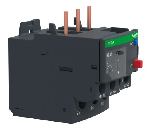 Тепловое реле Schneider Electric LRD08 2,5-4A - фото №1