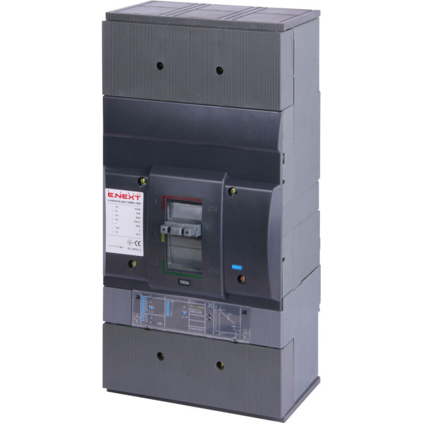 Автоматический выключатель E.Next e.industrial.ukm.1600Rе.1000 с электронным расцепителем 3р 1000А (i0770026)