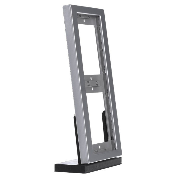 Двомісна горизонтальна рамка Berker K.5 13637003 (алюміній) - фото №2