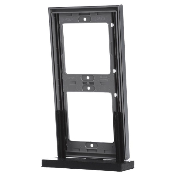 Двомісна горизонтальна рамка Berker K.5 13637003 (алюміній) - фото №4