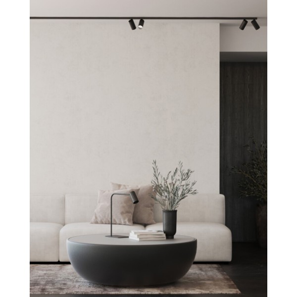 Настільна лампа Nowodvorski 7706 Mono GU10 1x10W IP20 чорна - фото №1