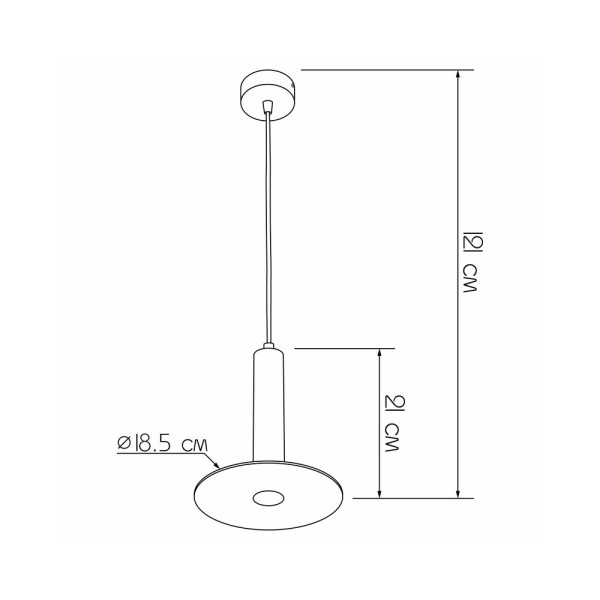 Підвісний світильник, люстра Imperium Light 461121.01.01 Rivet G9 1x5W IP20 - фото №2