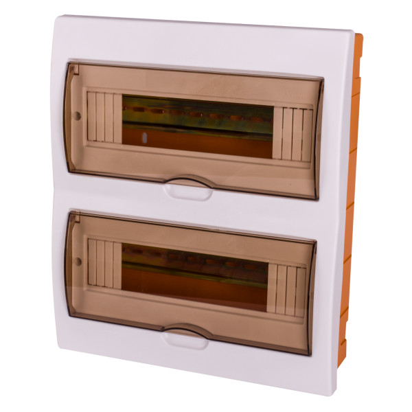 Вбудований пластиковий корпус E.Next e.plbox.stand.w.24k 24-модульний (s029105)