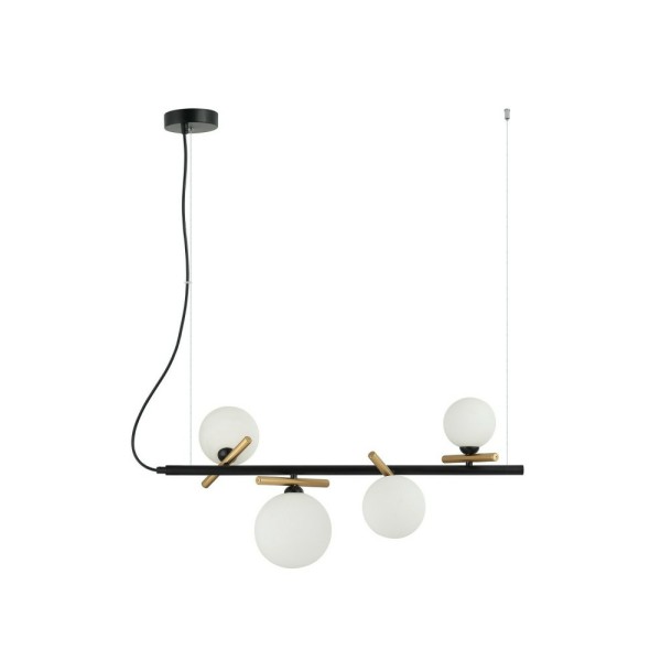 Подвесной светильник, люстра Italux PND-5622-4-BK-W Reverso G9 4x25W IP20 черный