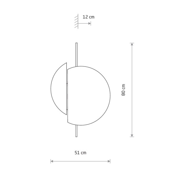 Бра, настінний світильник Nowodvorski 7654 Sunset GX53 2x12W IP20 коричневий - фото №2