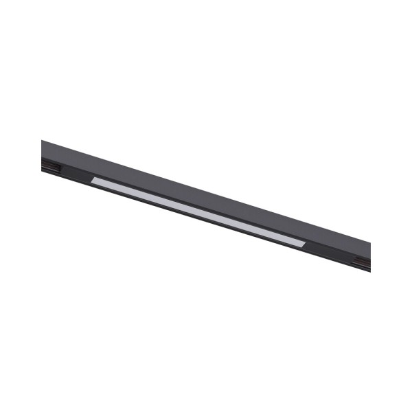 Магнітний трековий світильник Kloodi KDMG-SLIM-LINE416 PC 10W 4K BK LED 800Lm IP20 чорний - фото №1