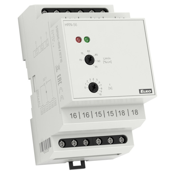 Реле контролю послідовності та випадання фаз HRN-56/400V