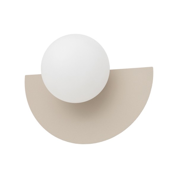 Бра, настінний світильник Nowodvorski 12603 Saturn S G9 1x4W IP20 бежевий - фото №3