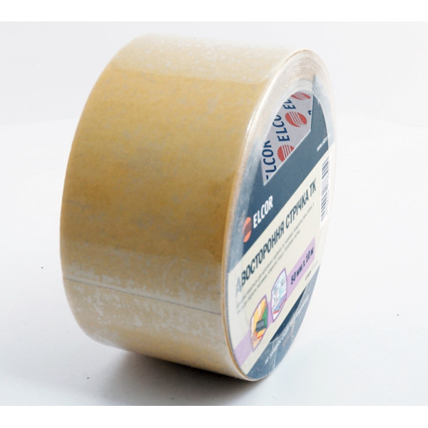 Двусторонняя лента Elcor 40206773 TEFB5010 на тканевой основе 50мм (10м) - фото №2