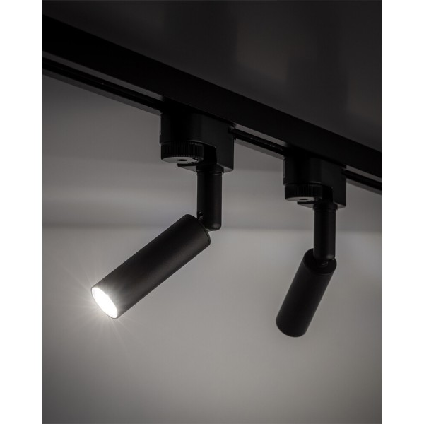 Трековий світильник TK Lighting 4958 Tracer G9 1x6W IP20 чорний - фото №1