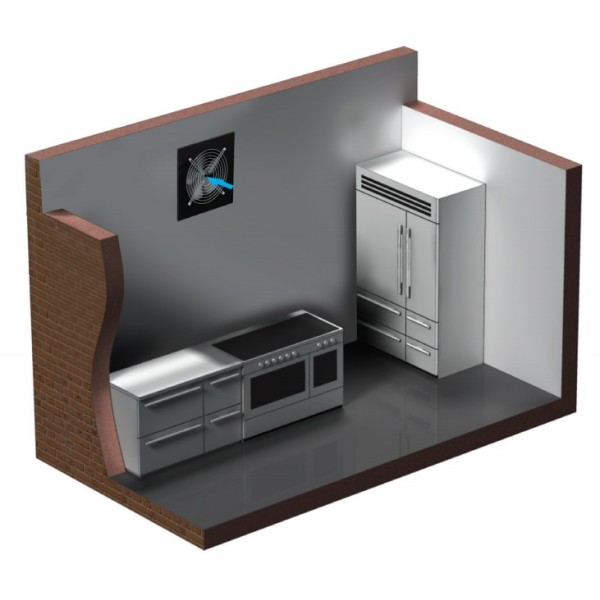 Осьовий вентилятор Vents ОВ1 315 - фото №1