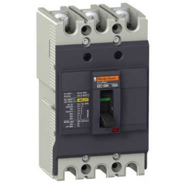 Автовимикач Schneider Electric EZC100N 3P 15кА 80А