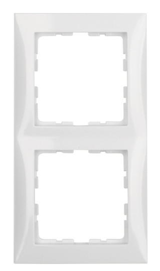 Рамка 2-местная полярная белизна Berker S.1