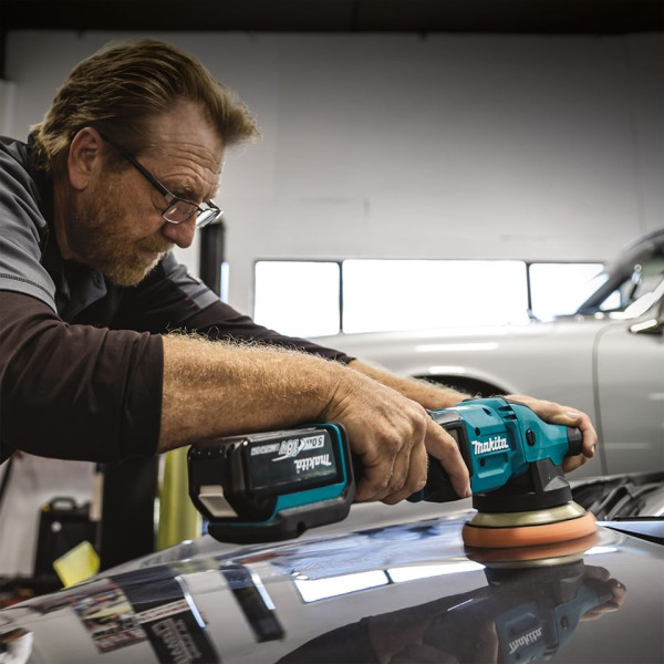 Акумуляторна ексцентрикова шліфмашина Makita DPO600Z 150мм - фото №4