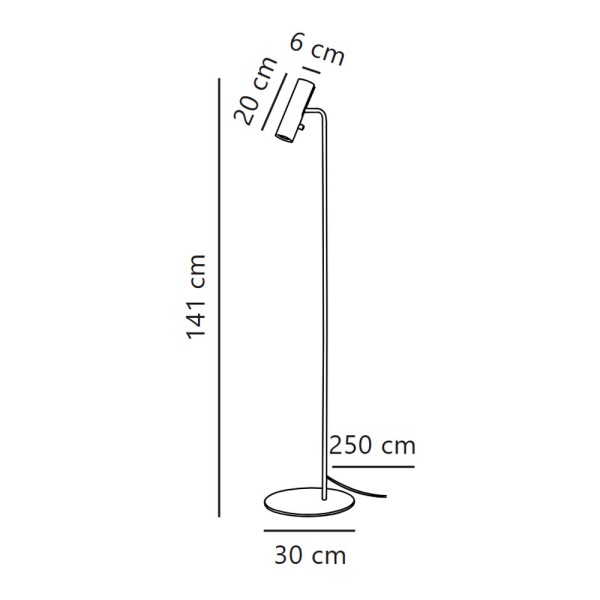 Торшер Nordlux 71704001 Mib GU10 1x8W IP20 білий - фото №4