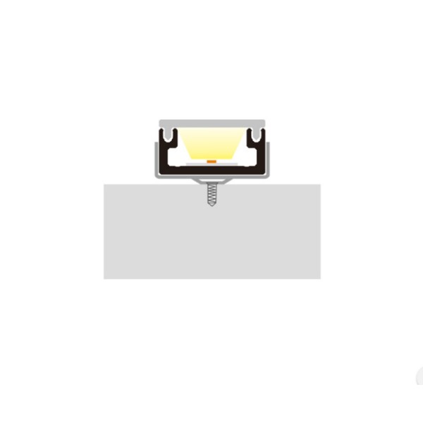 LED-профиль MLG с рассеивателем 3м (LP1608B1_3) - фото №3