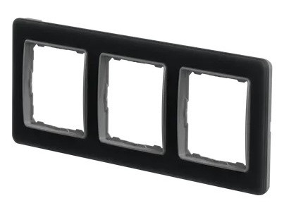 Рамка 3-постовая Schneider Electric Sedna Elements искусственное матовое стекло SDD362803 - фото №4