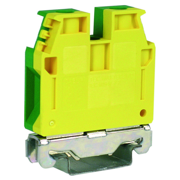 Жовто-зелена клема заземлення Schrack IK122016A TE.16